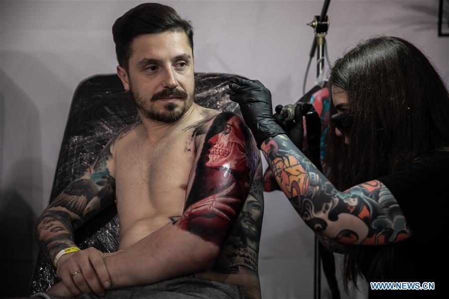 GREECE-ATHENS-TATTOO CONVENTION