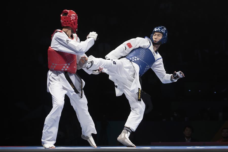 (SP)BRITAIN-MANCHESTER-TAEKWONDO-WORLD CHAMPIONSHIP-DAY 5