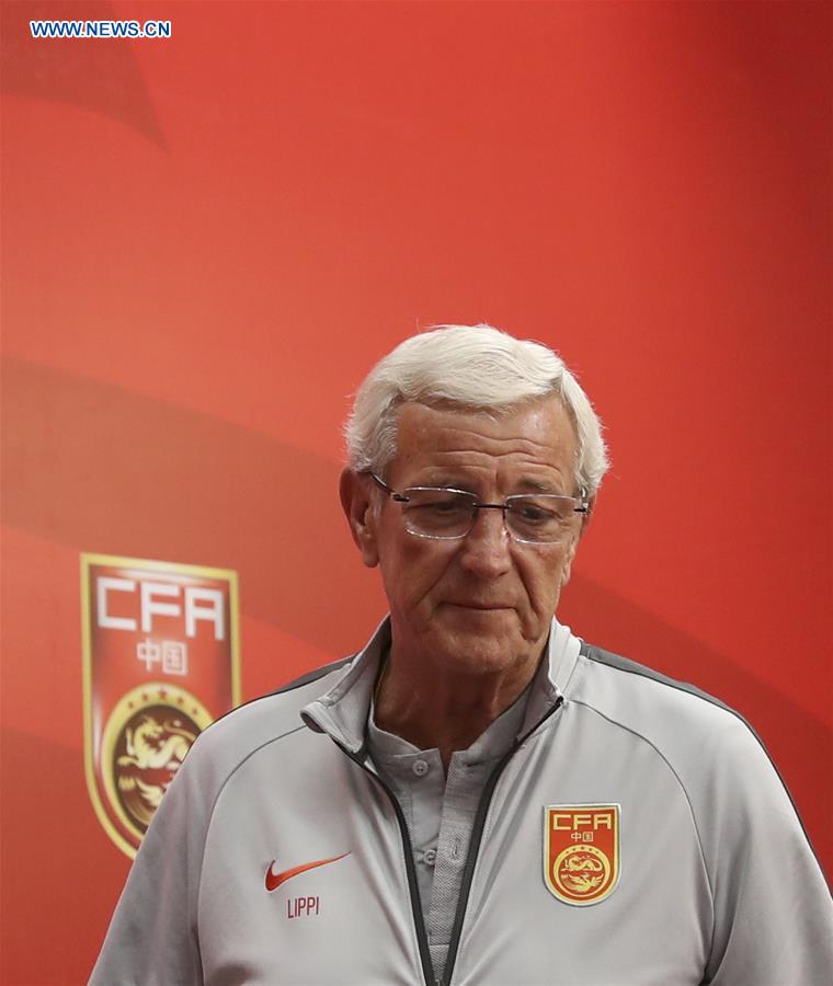 (SP)CHINA-BEIJING-SOCCER-CHINESE NATIONAL TEAM-MARCELLO LIPPI (CN)