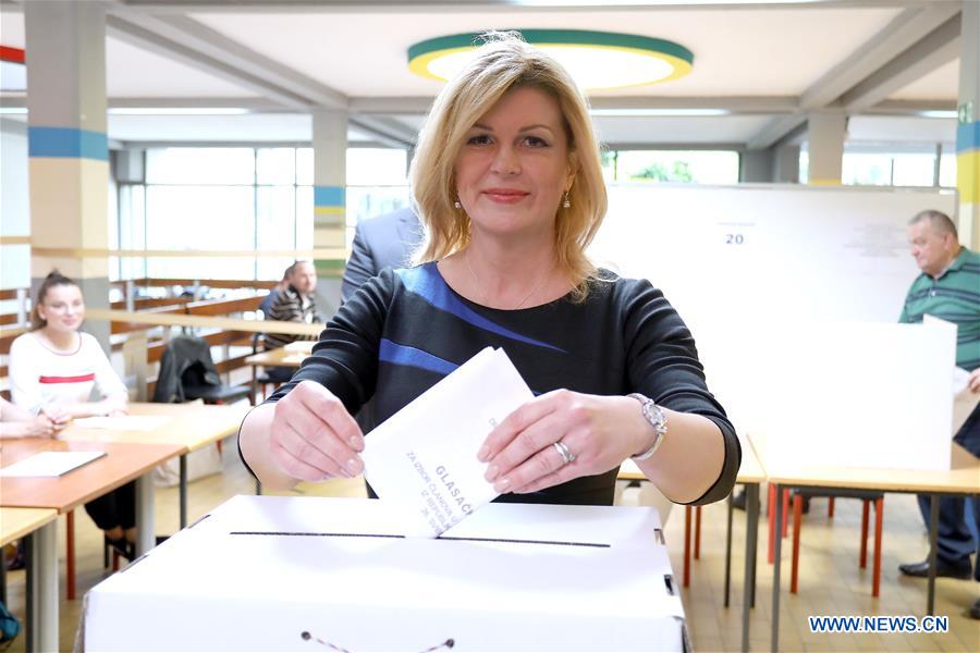 CROATIA-ZAGREB-EUROPEAN PARLIAMENT ELECTIONS