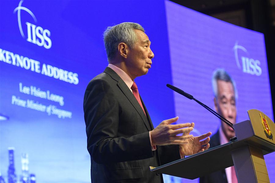 SINGAPORE-PM-SHANGRI-LA DIALOGUE-KEYNOTE SPEECH