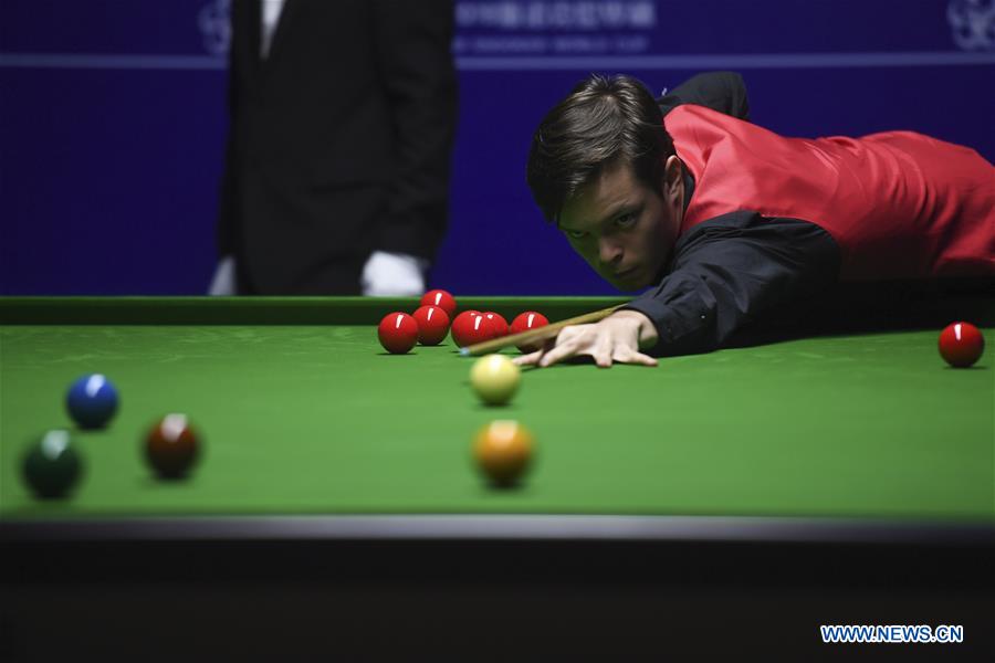 (SP)CHINA-JIANGSU-WUXI-SNOOKER WORLD CUP (CN)