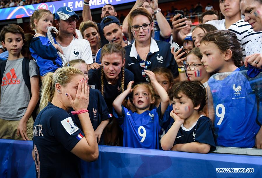 (SP)FRANCE-PARIS-FIFA WOMEN'S WORLD CUP-QUARTERFINAL-FRA VS USA