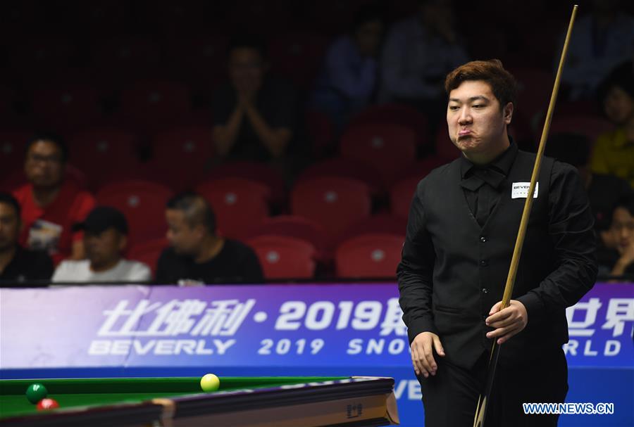 (SP)CHINA-WUXI-SNOOKER WORLD CUP-SEMIFINAL(CN)