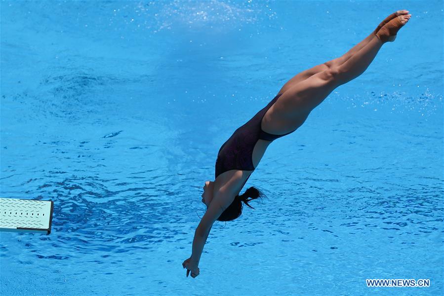 (SP)ITALY-NAPLES-SUMMER UNIVERSIADE-DIVIING-WOMEN'S 1M SPRINGBOARD