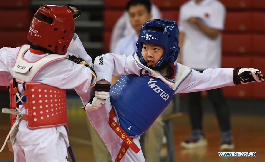 (SP)CHINA-CHANGCHUN-SUMMER VACATION-TAEKWONDO CAMP