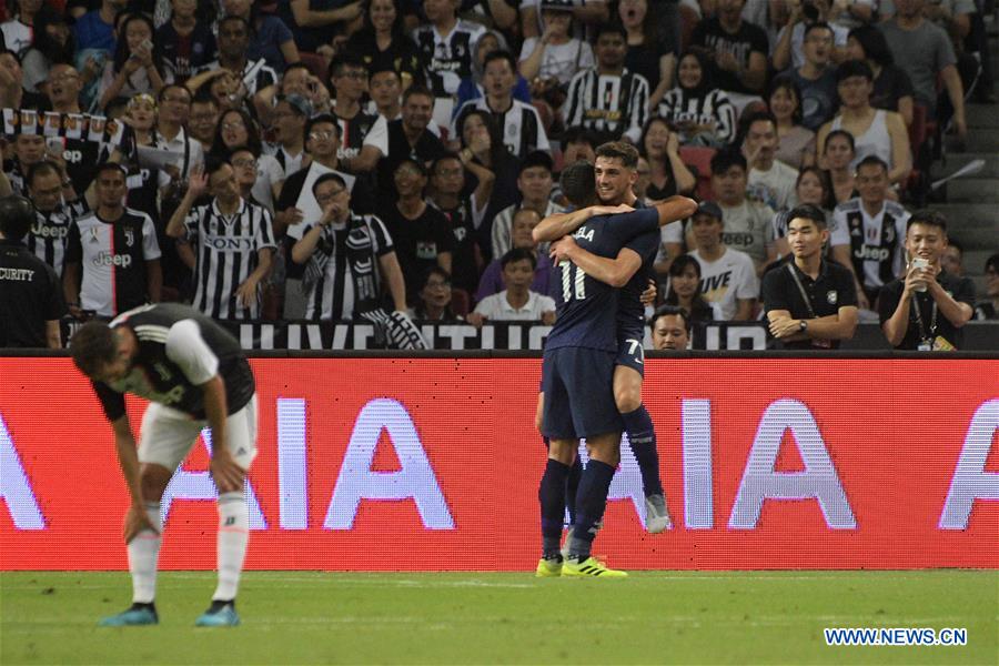 (SP)SINGAPORE-SOCCER-INTERNATIONAL CHAMPIONS CUP-JUVENTUS-TOTTENHAM HOTSPUR