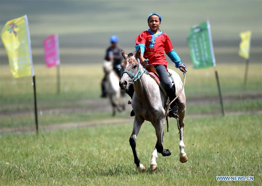 CHINA-INNER MONGOLIA-YOUNG JOCKEY-SUMMER VACATION (CN)