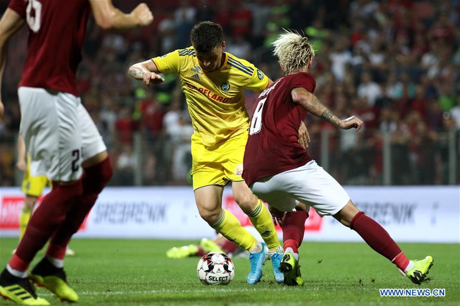 (SP)BOSNIA AND HERZEGOVINA-ZENICA-FOOTBALL-UEFA EUROPA LEAGUE-SARAJEVO VS BATE