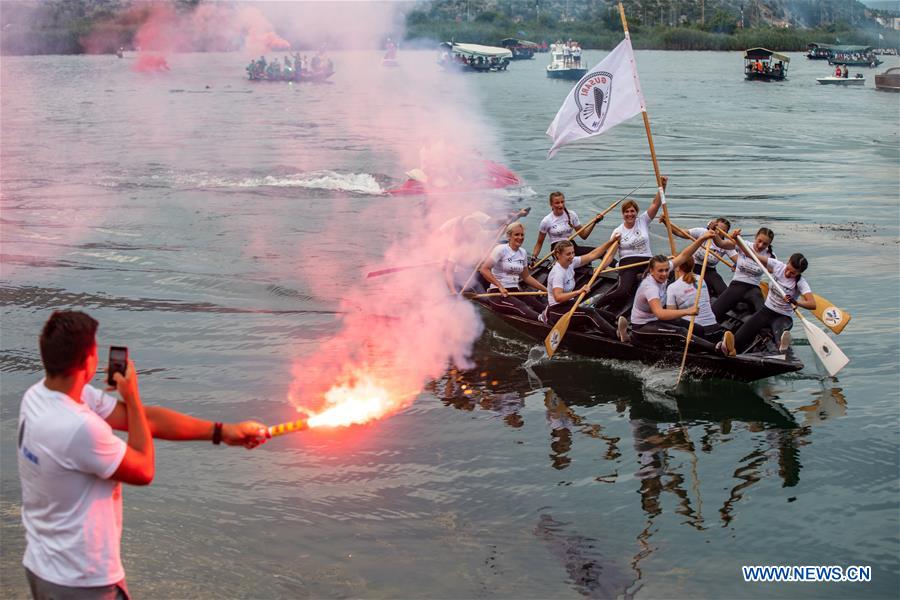 (SP)CROATIA-METKOVIC-WOMEN-SMALL BOAT MARATHON