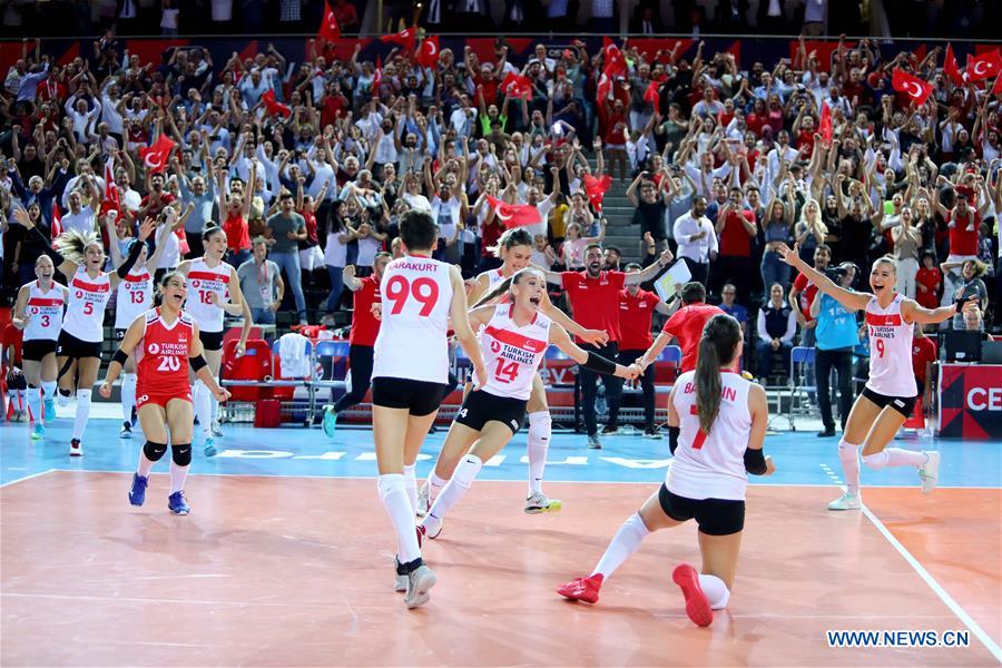 (SP)TURKEY-ANKARA-VOLLEYBALL-WOMEN'S EUROPEAN CHAMPIONSHIP