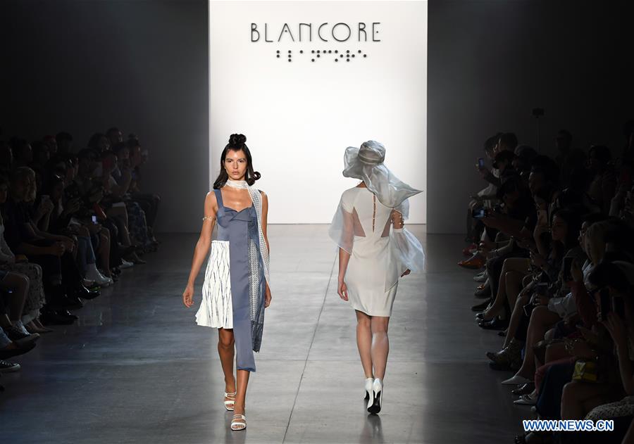 U.S.-NEW YORK-FASHION WEEK-BLANCORE