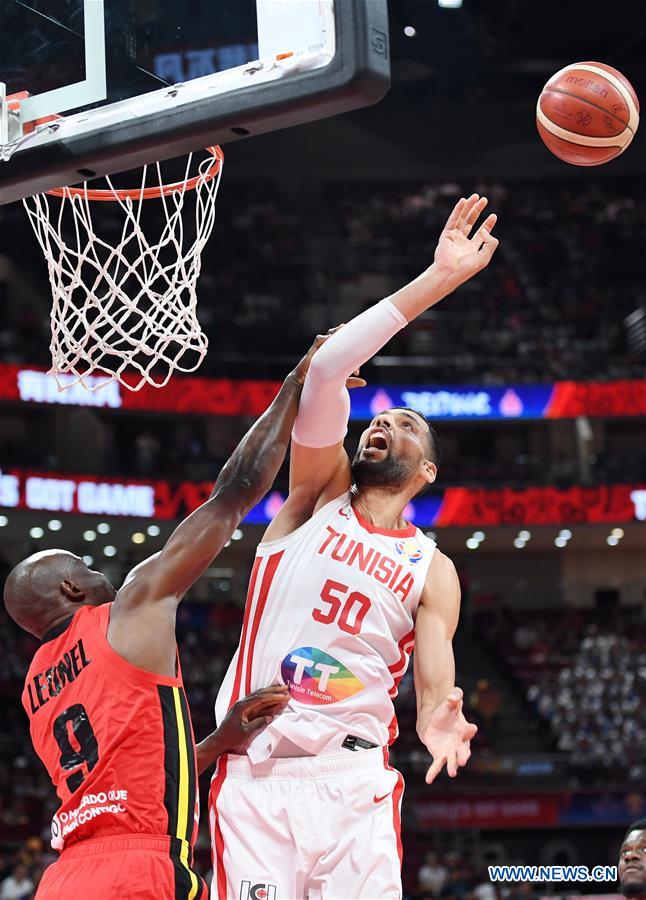 (SP)CHINA-BEIJING-BASKETBALL-FIBA WORLD CUP-GROUP N-TUNISIA VS ANGOLA (CN)