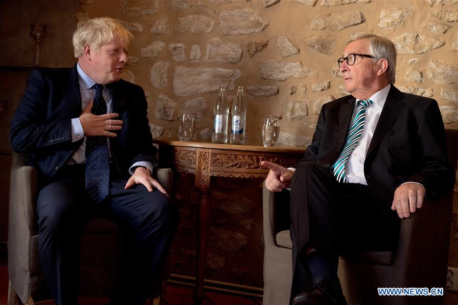 LUXEMBOURG-EU-UK-JUNCKER-JOHNSON-BREXIT