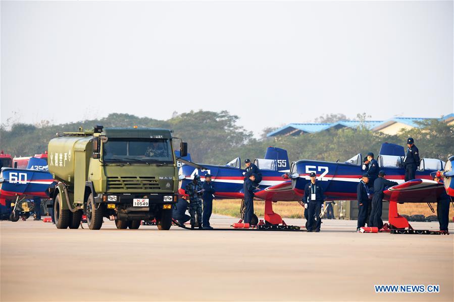 (SP)CHINA-WUHAN-7TH MILITARY WORLD GAMES-AERONAUTICAL PENTATHLON-FLYING CONTEST