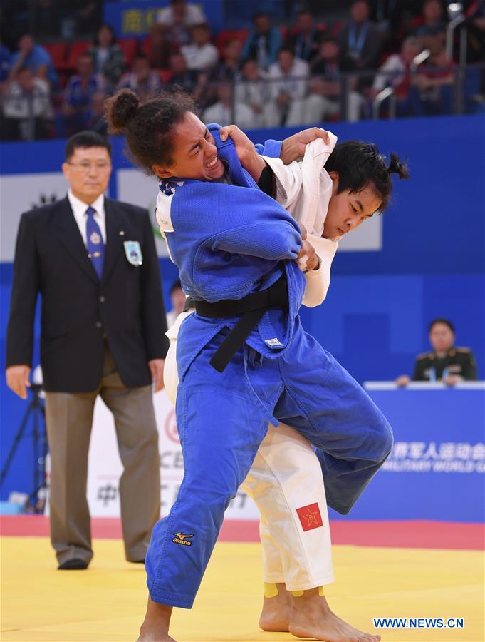 (SP)CHINA-WUHAN-7TH MILITARY WORLD GAMES-JUDO-TEAM WOMEN