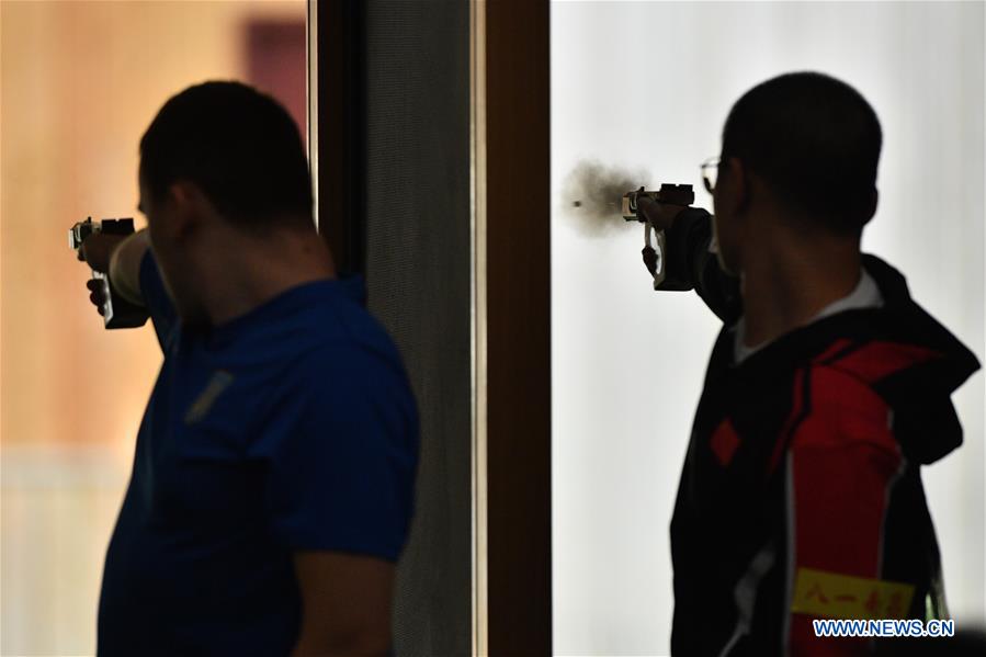 (SP)CHINA-WUHAN-7TH MILITARY WORLD GAMES-SHOOTING