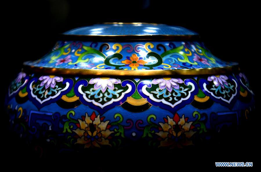 CHINA-HEBEI-DACHANG-CLOISONNE-EXHIBITION (CN)