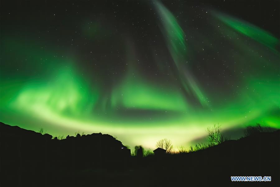 NORWAY-TROMSO-AURORA BOREALIS