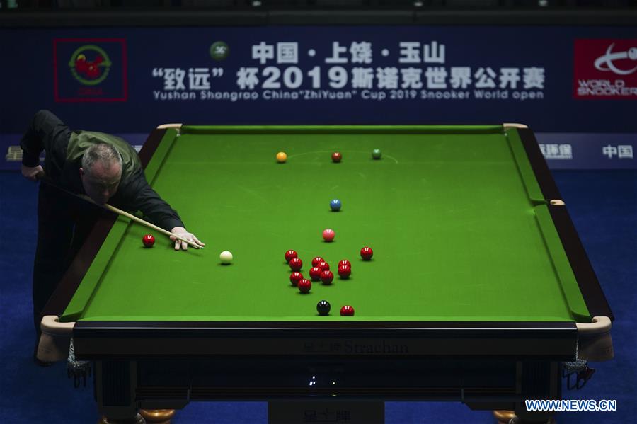 (SP)CHINA-YUSHAN-SNOOKER-WORLD OPEN(CN)