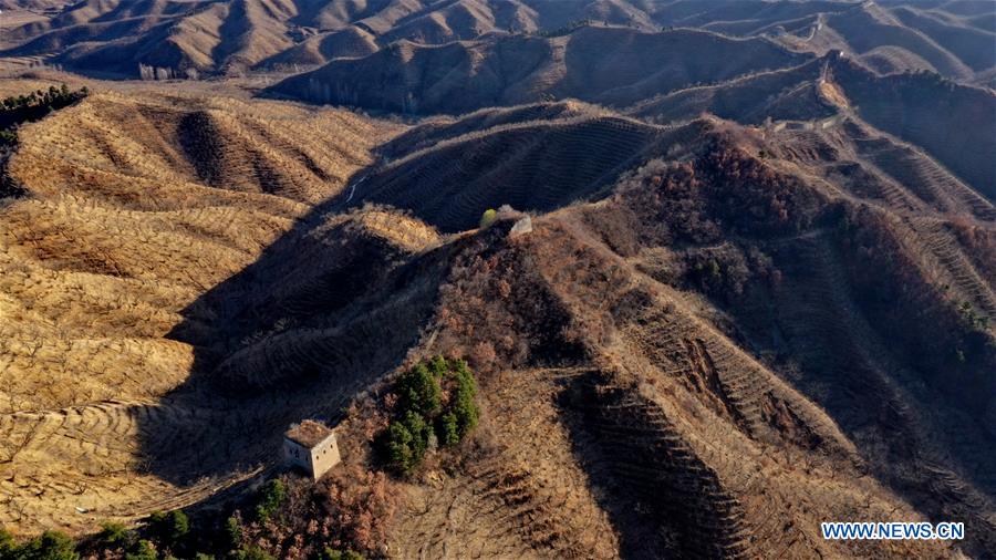 CHINA-HEBEI-GREAT WALL-WINTER SCENERY (CN)