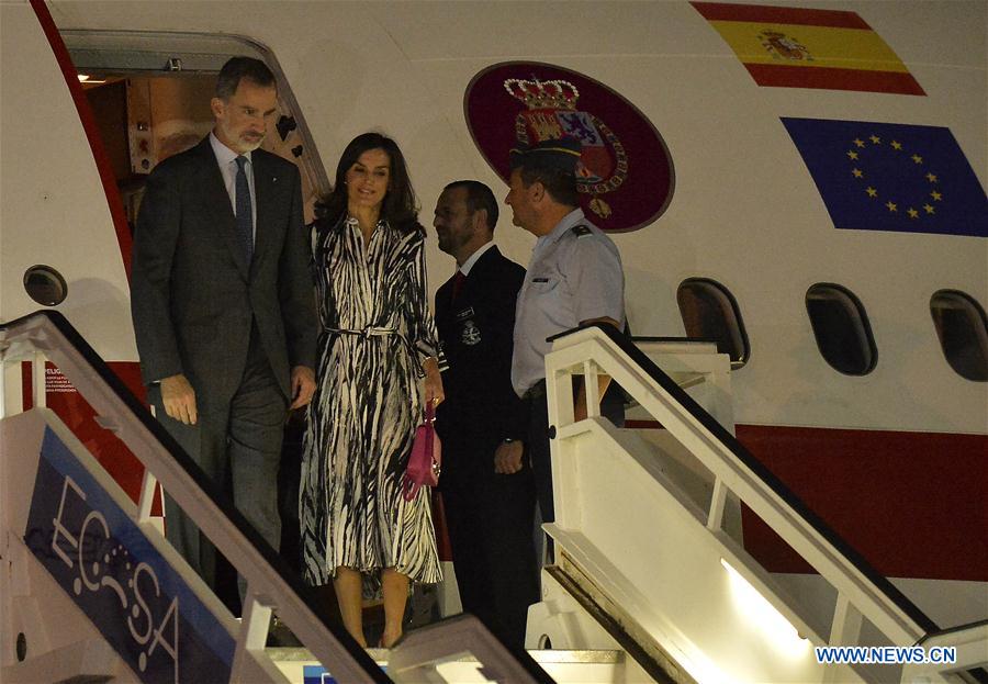 CUBA-HAVANA-SPAIN-KING-VISIT