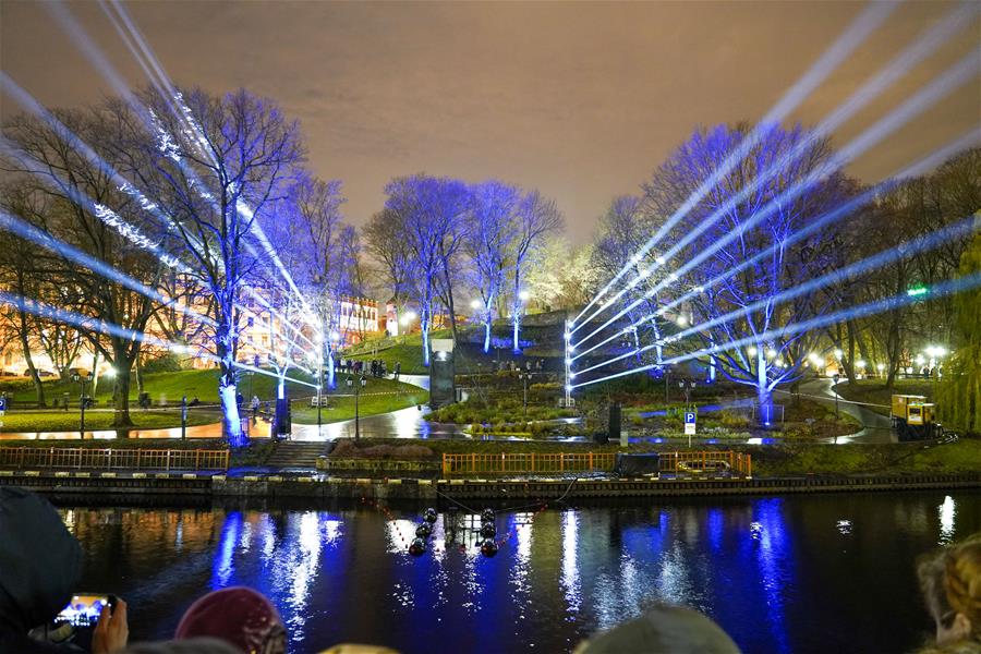 LATVIA-RIGA-LIGHT FESTIVAL