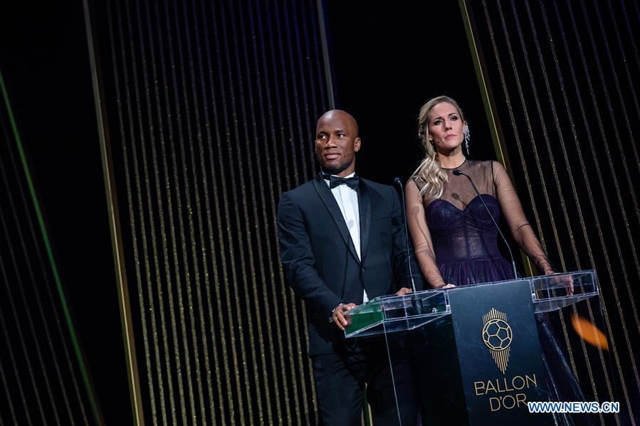 (SP)FRANCE-PARIS-SOCCER-BALLON D'OR 2019 AWARDS