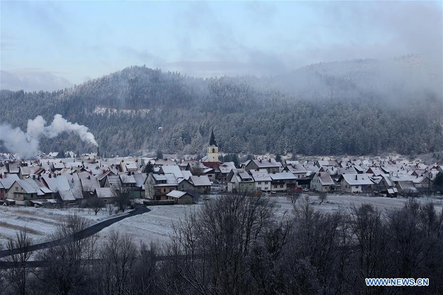  CROATIA-DELNICE-SNOW