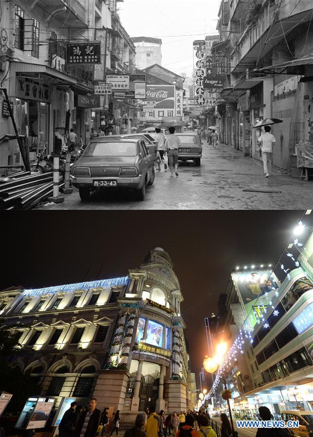 (MOMENTS FOREVER) CHINA-MACAO-PAST-PRESENT-CHANGES (CN)