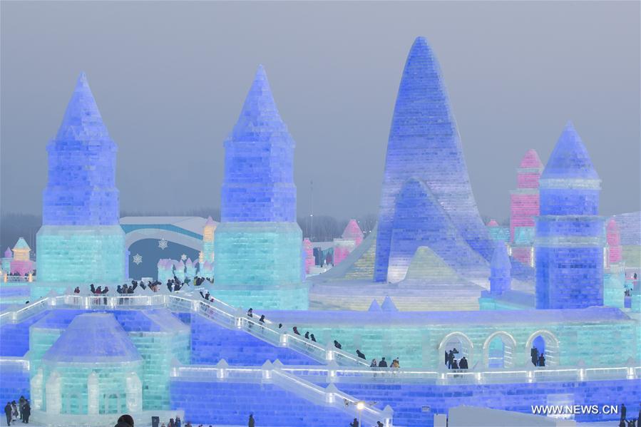 CHINA-HARBIN-ICE AND SNOW FESTIVAL-OPENING(CN)