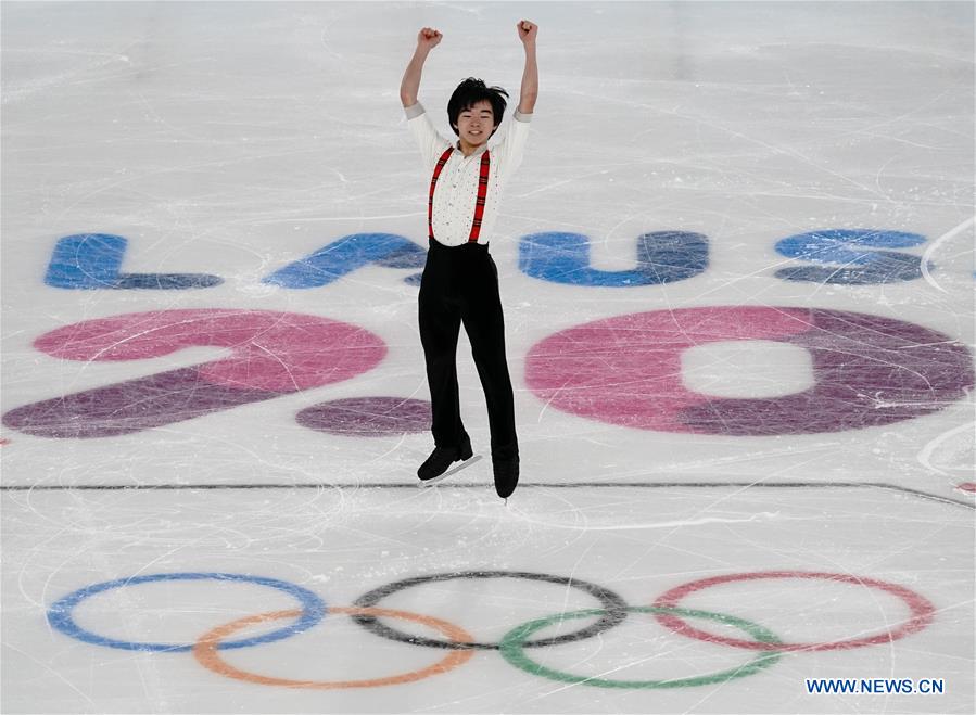 (SP)SWITZERLAND-LAUSANNE-WINTER YOG-FIGURE SKATING-MEN'S SINGLES SKATING