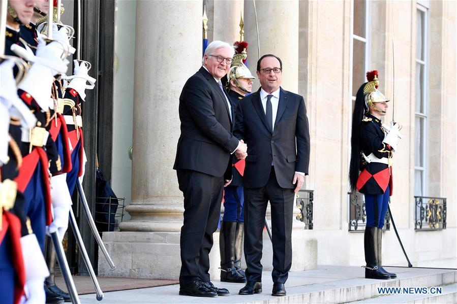 FRANCE-PARIS-GERMANY-PRESIDENT-VISIT