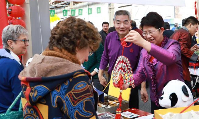 Int'l charity bazaar held in Dublin with heavy Chinese presence