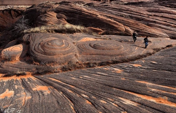 In pics: view of Danxia landform in northwest China's Shaanxi