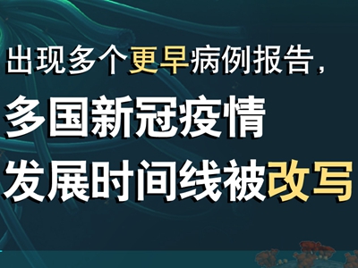 【图解】出现多个更早病例报告,多国新冠疫情发展时间线被改写